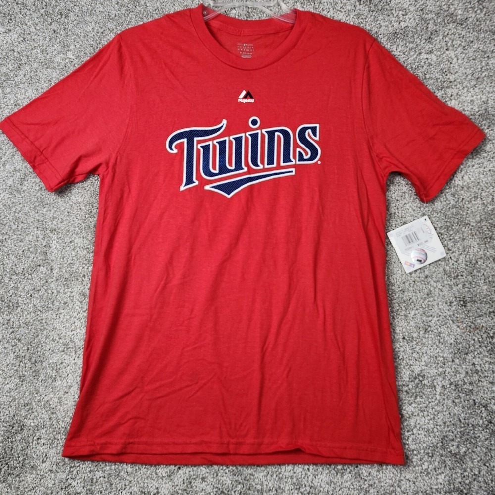 Max Kepler Minnesota Twins Youth XL-18 Red Majestic NWT